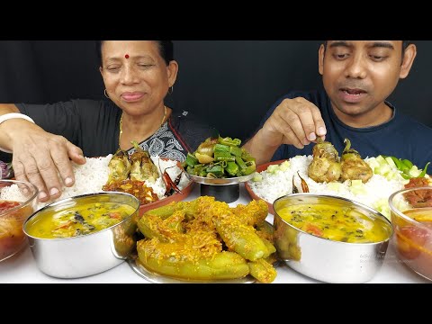 ASMR DELICIOUS HEALTHY FOOD EATING WITH MOTHER