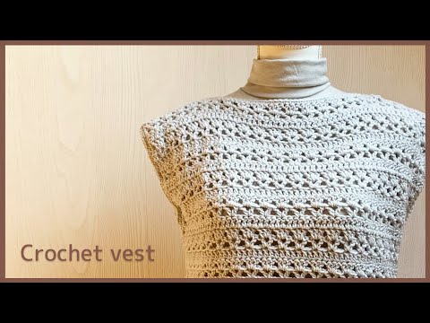 [Make from squares] How to crochet the best easy pattern