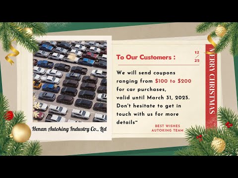 Merry Christmas || We're Sending the $100 and $200 Coupons For Car Purchases !!!