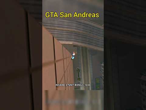 AVENGER BIKE JUMP FROM TOP BUILDING IN GTA SAN ANDREAS #gtasanandreas #shorts