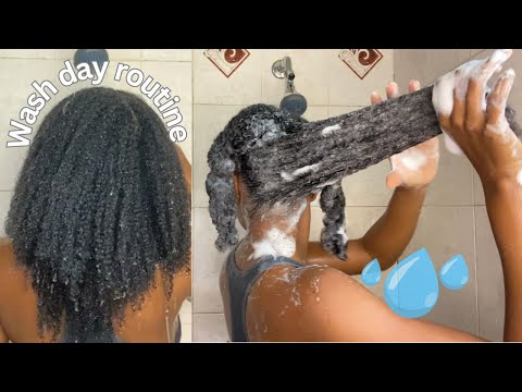 Step By Step Wash Day Routine Beginner Friendly