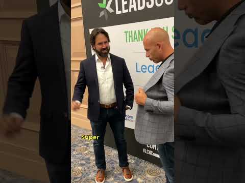 JC Redero Founder of QuoteStorm interview  | LeadsCon 2023 | Insurance Lead Management | Shape CRM