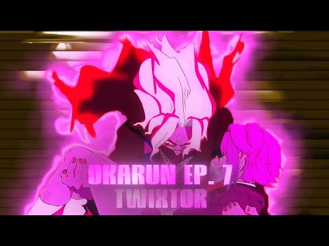 Okarun Twixtor clips for edit 4k(Dandadan ep. 7)