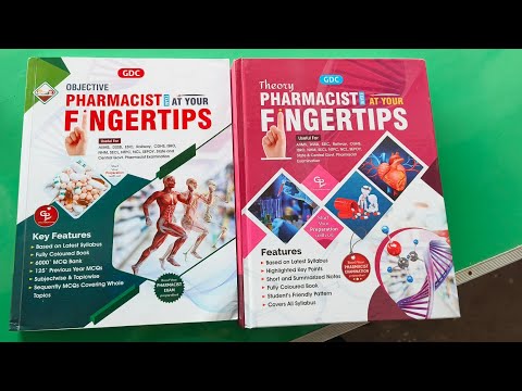 Best Books For Pharmacist Exam Preparation | Exam Preparation Pharmacist MPHW Drug Inspector