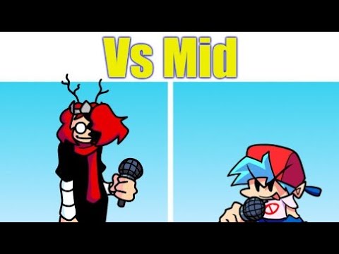 Friday Night Funkin': Vs Mid (FNF Mod Gameplay Showcase)