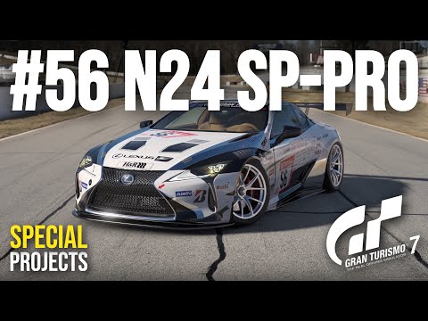 GT7 | #56 Lexus LC500 N24 SP-Pro Build Tutorial | Special Projects