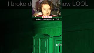 i broke doors and didnt even get my robux back #roblox #robloxlive #robloxedit