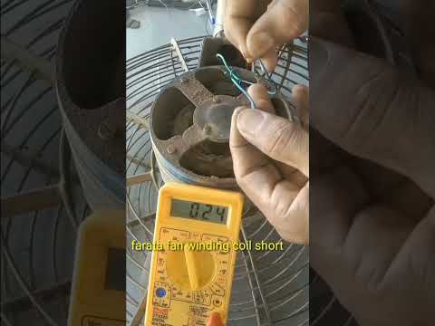 farata fan motor winding test # farata motor winding check with multimeter # फर्राटा फैन # shorts