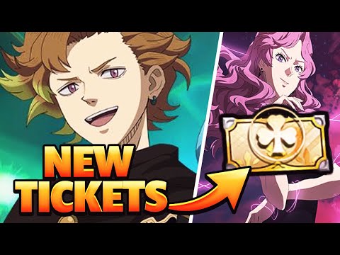 WHAT IS JP DOING? *ANOTHER* NEW SUMMON TICKET TYPE? | Black Clover Mobile