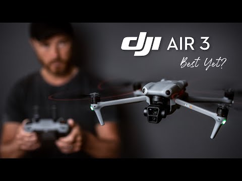 DJI AIR 3 Review - DUAL CAMERA is PERFECTION! (4K)