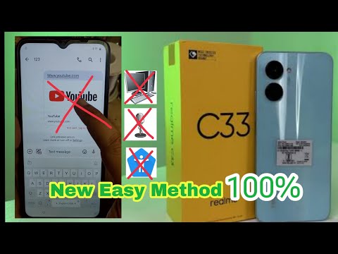 Realme C33 Frp Bypass 100% Working New Method