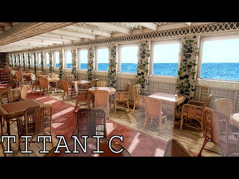 You're on The Titanic in the Café Parisien (oldies music, people chatter in restaurant) 3 HOURS ASMR