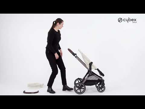 How to Attach the Seat Fabric I EOS Lux Stroller I CYBEX