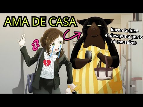 SU GATO CRECIÓ DEMASIADO Y AHORA CUIDA DE ELLA 🙀 |Deriku Neko wa Kyou mo Yuuutsu(FULL RESUMEN)