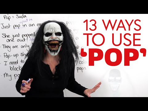 English Vocabulary & Slang: POP!