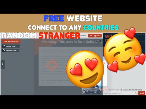 Free Video Chat Website To Strangers Connect To Any Countries No Coins To Buy