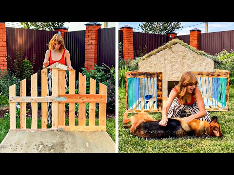 Stunning & Simple DIY Dog Houses Your Furry Friends Will Love