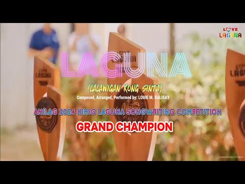 ANILAG FESTIVAL 2024 Themesong | Laguna Lalawigan Kong Sinta - Louie Dalisay |LYRICS VIDEO