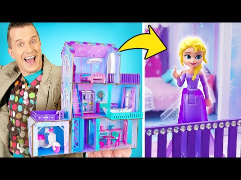 HOW YO Build Elsa’s Perfect Ice Palace 👸🏼❄️Mini Dollhouse with Mr.Maker by Imagine PlayWorld