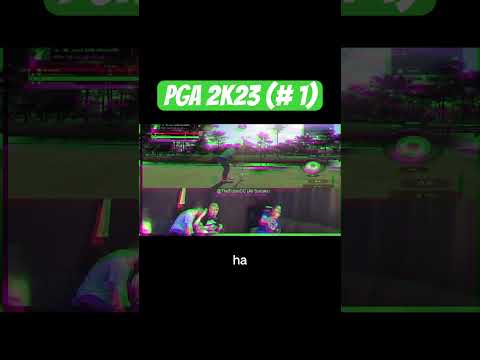 PGA 2K23 (# 1) #pga2k23 #pgavibes #gamingcommunity #pgaclips #videogames #reactions