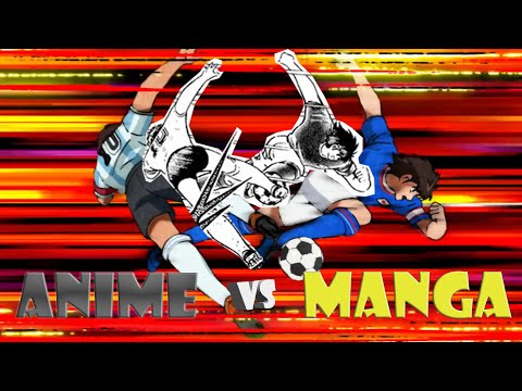 Tsubasa vs Diaz Manga vs Anime Part 1 Captain Tsubasa Season 2 Junior Youth #anime #manga #football