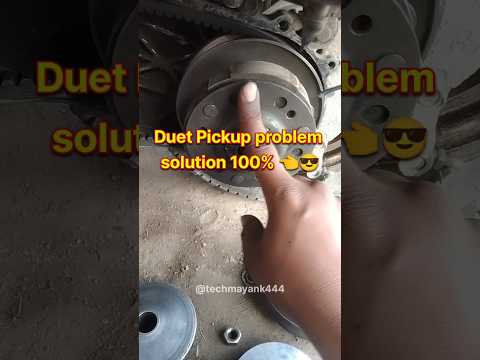 Hero Duet Pickup problem | #duet #repair #pickup #shorts