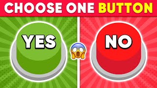 Choose One BUTTON...! 😱 YES or NO Challenge 🟢🔴