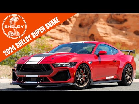 🐍2024 Shelby Super Snake Review! #fordmustang #luxurycars #automobile  #4k