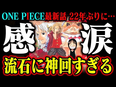 【最新1133話】ワンピース史上最も感動した回…ロビンよかった、よすぎた…【褒めたい】