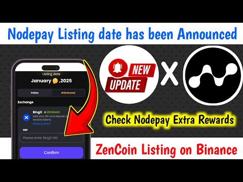 Nodepay Listing date Update || Check Nodepay Season 2 Airdrop || Zencoin Listing on Binance