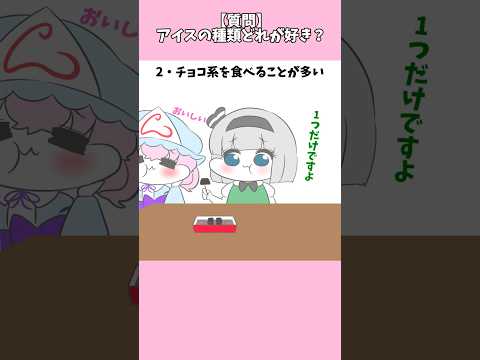 【質問】アイスの種類、どれが好き？feat.初音ミク