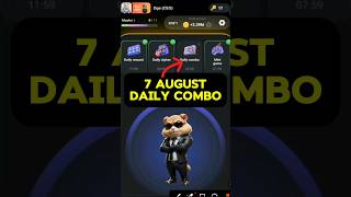 Hamster Kombat Daily Combo 7 August