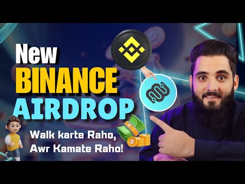 New Free $500 Binance Airdrop || Walk to Earn Airdrop || Binance Invested Project || MoonWalk Mr Rix