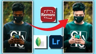 Photo Editing 🥰 || Kannada Editing Tutorial ❤️ || Snapseed Remini Lightroom 👌 ||