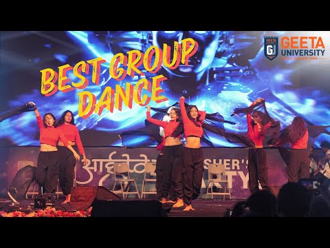 Best Group Dance for Freshers | Geeta university students| Freshers Party Dance Performance 2024