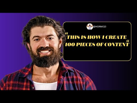 Create 100 Pieces Of VIRAL Content In 2 Hours (Full Guide)