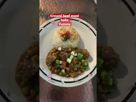 Ground Beef Meatballs #bicolvlog #yummyfood #foryou