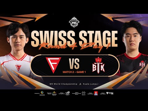 [FIL] M6 Swiss Stage Day 5 | FCON vs BTK Game 1