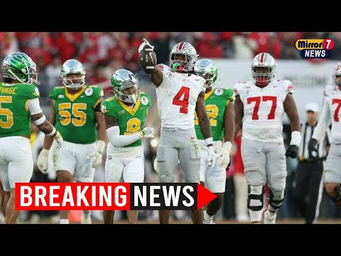 Ohio State Dominates Oregon in Rose Bowl, Advances to College Football Playoff Semifinal