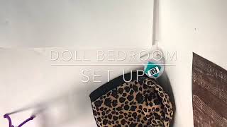 Barbie bedroom set up