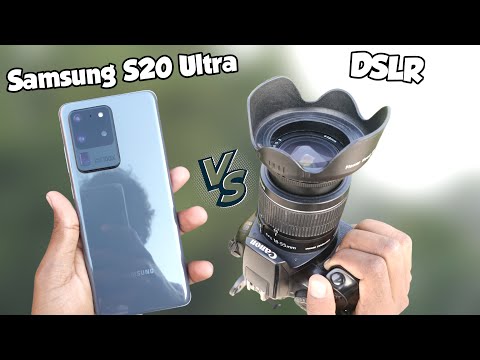 Samsung Galaxy S20 Ultra vs DSLR Camera Comparison | Samsung S20 Ultra Camera Test