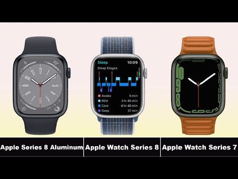 Apple Watch Series 8 Aluminum vs Series 8 vs Series 7