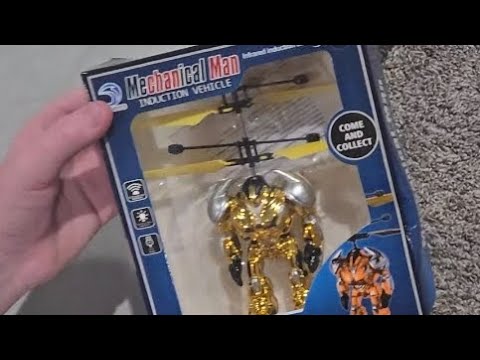 Temu Magical Flying Robot Drone Man