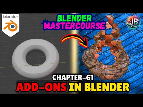 BLENDER MASTERCOURSE: Chapter-61: BEST Add-ons in Blender