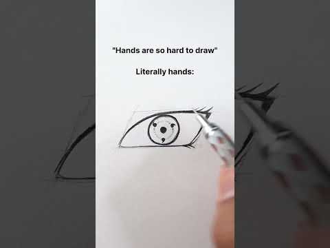 How to draw Hands👋 #shorts