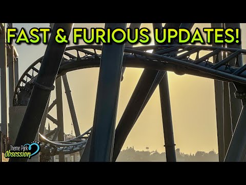 New Track & Supports Show Up at Fast & Furious Hollywood Drift! Universal Studios Hollywood