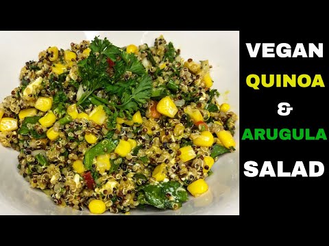 Vegan Quinoa Salad Bowl | Vegan Recipes | The Alright Chef