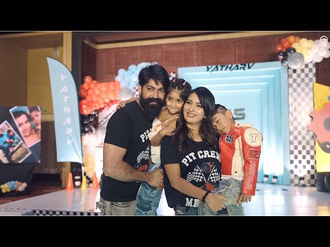 A glimpse into Yatharv’s birthday || Radhika Pandit