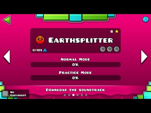 Geometry Dash Lunar (Level 3 - Earthsplitter) | Geometry Dash Fangame