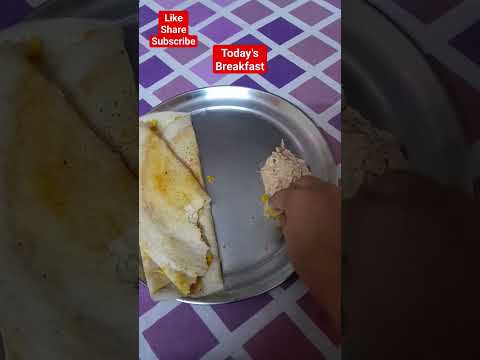 today's breakfast l breakfast l #viral #youtubeshorts #breakfast #shorts #foodshorts #shortvideo